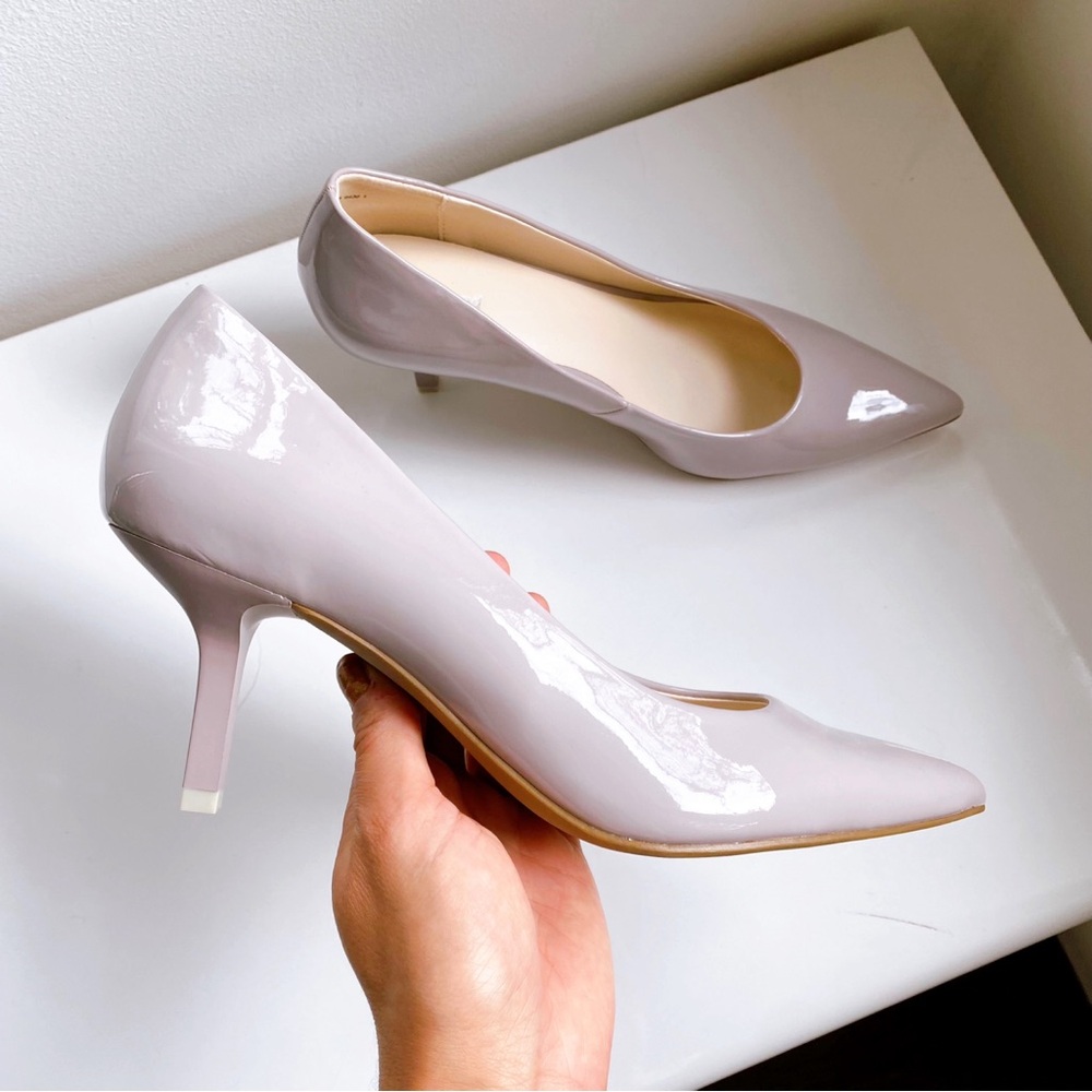💜 GRACELAND LAVENDER POINTED TOE HEELS! - Picture 5 of 15